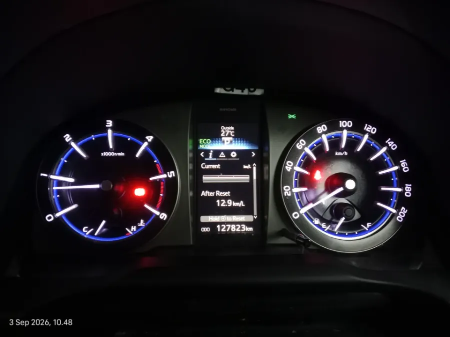 Foto Mobil Bekas Odometer Toyota Kijang Innova 2.4 Venturer tahun 2021