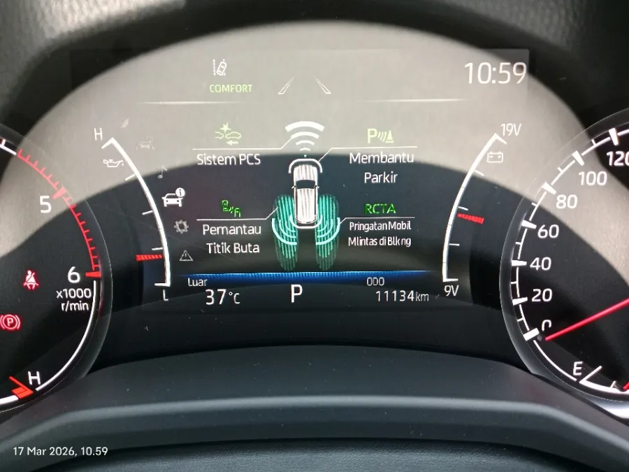 Foto Mobil Bekas Odometer Toyota Land Cruiser 3.3 300 GR Sport tahun 2023