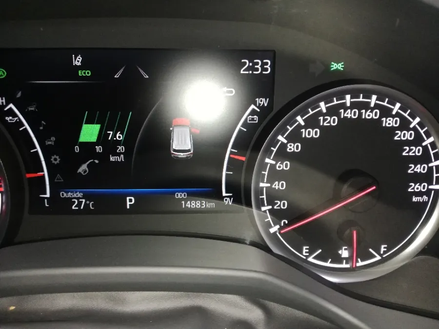Foto Mobil Bekas Odometer Toyota Land Cruiser 3.3 300 VX-R tahun 2023