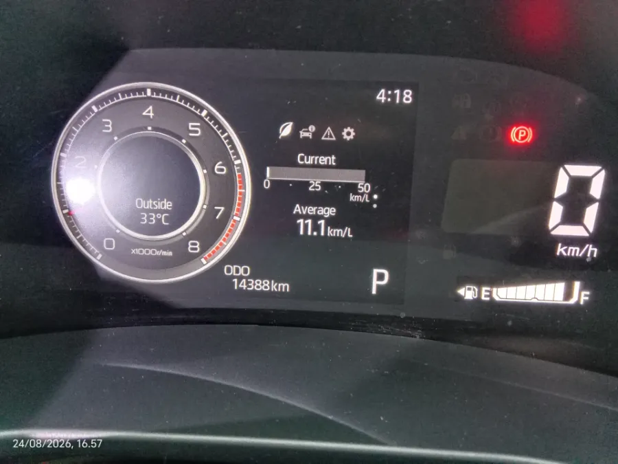 Foto Mobil Bekas Odometer Toyota Raize 1.0 G tahun 2022