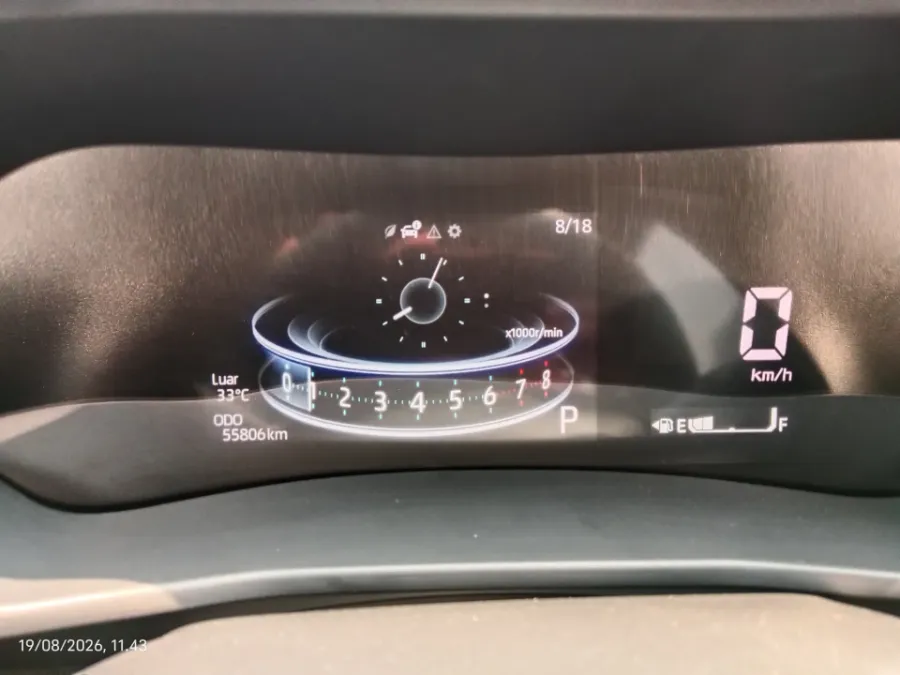 Foto Mobil Bekas Odometer Toyota Raize 1.0 G tahun 2024