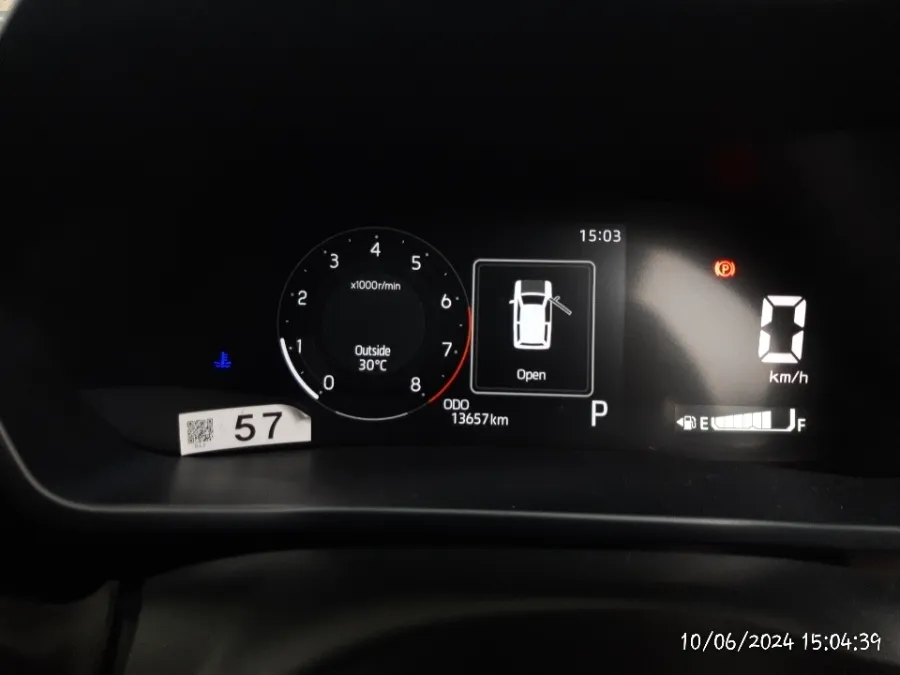 Foto Mobil Bekas Odometer Toyota Raize 1.0 GR Sport tahun 2022