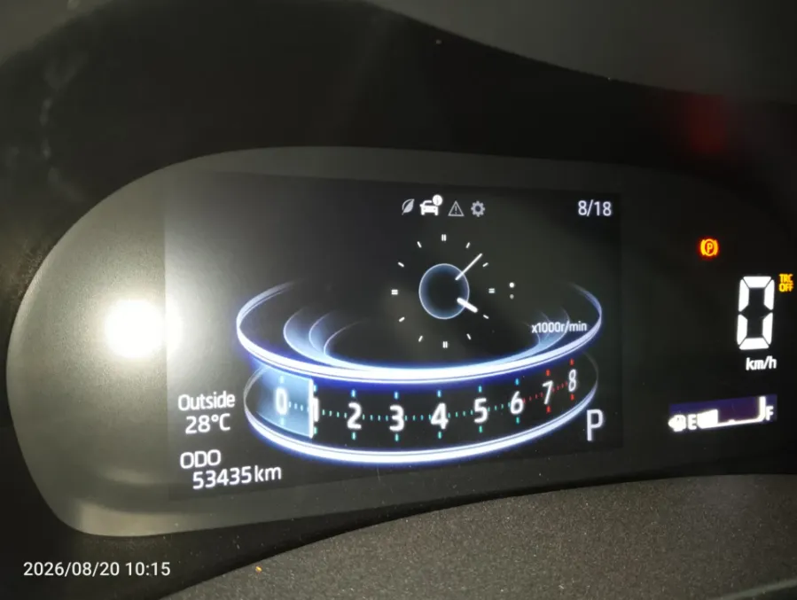Foto Mobil Bekas Odometer Toyota Raize 1.0 GR Sport tahun 2022