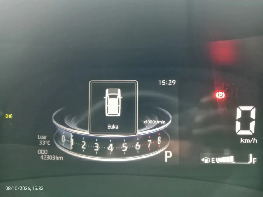 Foto Mobil Bekas Odometer Toyota Raize 1.0 GR Sport tahun 2022