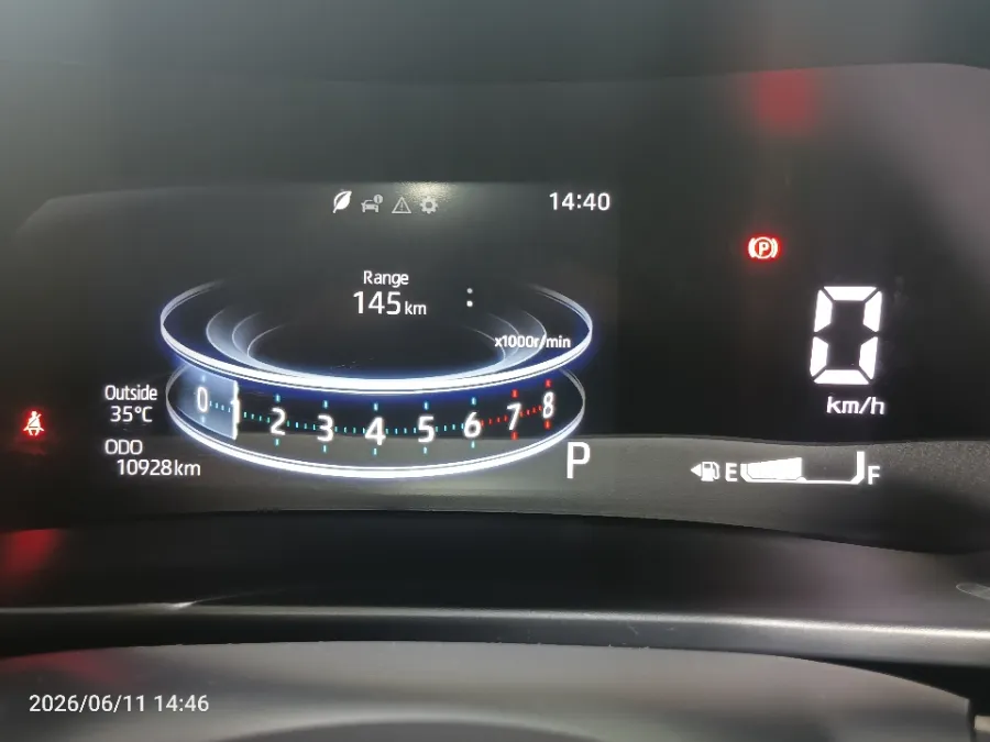 Foto Mobil Bekas Odometer Toyota Raize 1.0 GR Sport tahun 2023