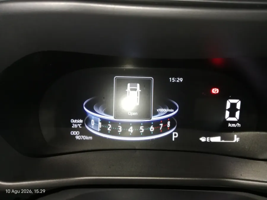 Foto Mobil Bekas Odometer Toyota Raize 1.0 GR Sport tahun 2025