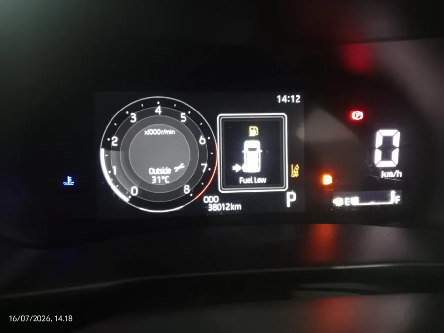 Foto Mobil Bekas Odometer Toyota Raize 1.0 GR Sport TSS tahun 2021