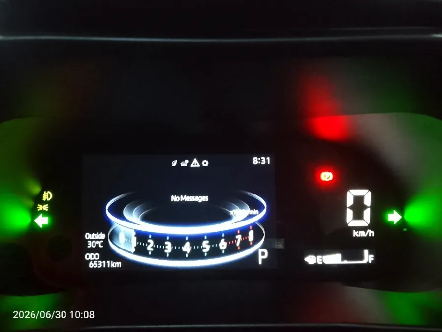 Foto Mobil Bekas Odometer Toyota Raize 1.0 GR Sport TSS tahun 2021