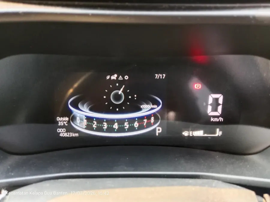 Foto Mobil Bekas Odometer Toyota Raize 1.0 GR Sport TSS tahun 2022