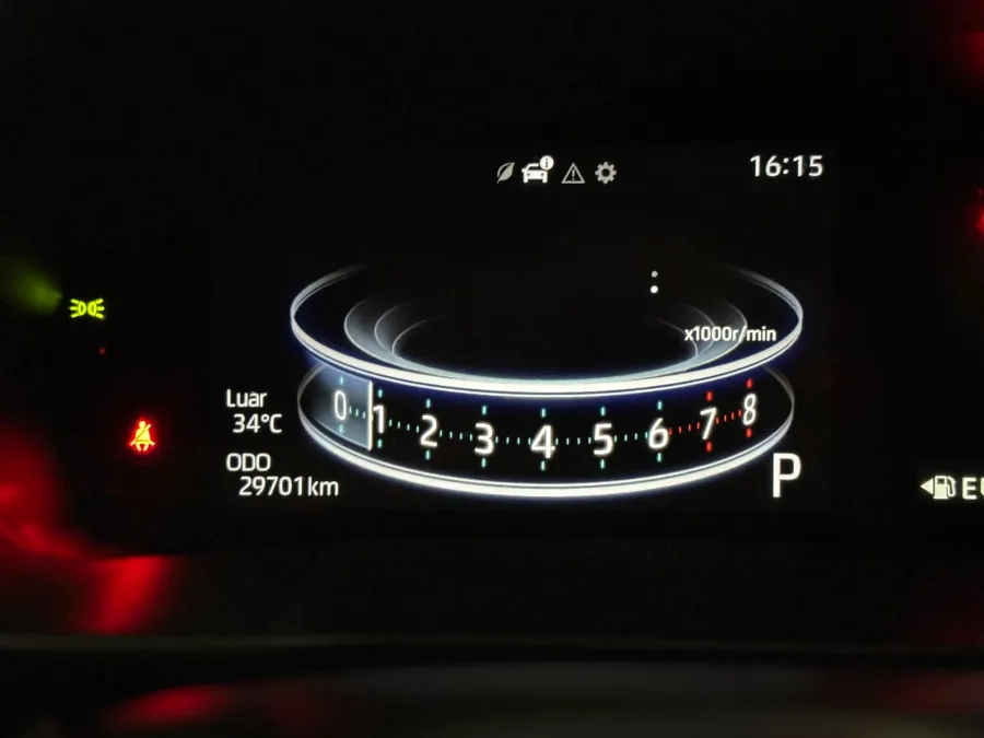 Foto Mobil Bekas Odometer Toyota Raize 1.0 GR Sport TSS tahun 2024