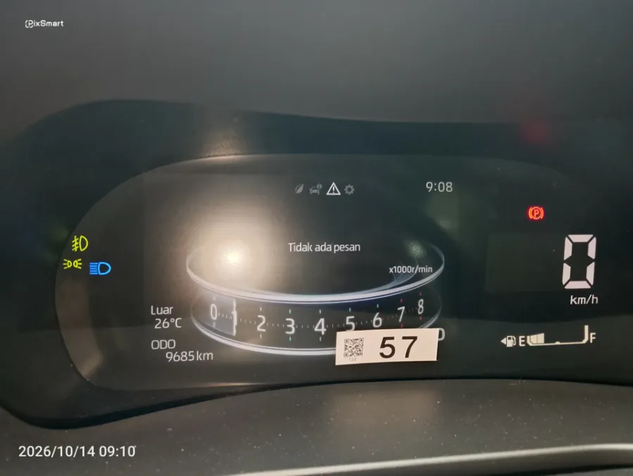 Foto Mobil Bekas Odometer Toyota Raize 1.0 GR Sport TSS tahun 2025