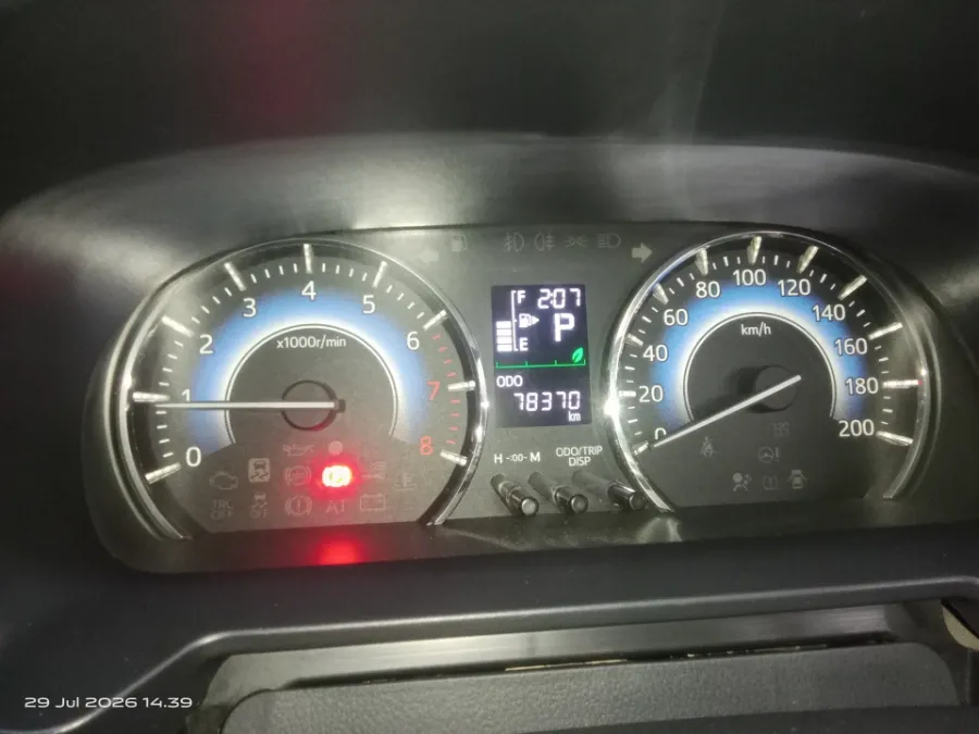 Foto Mobil Bekas Odometer Toyota Rush 1.5 S tahun 2018