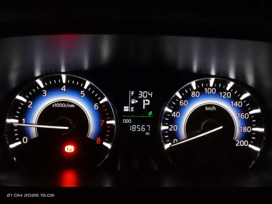 Foto Mobil Bekas Odometer Toyota Rush 1.5 S tahun 2024