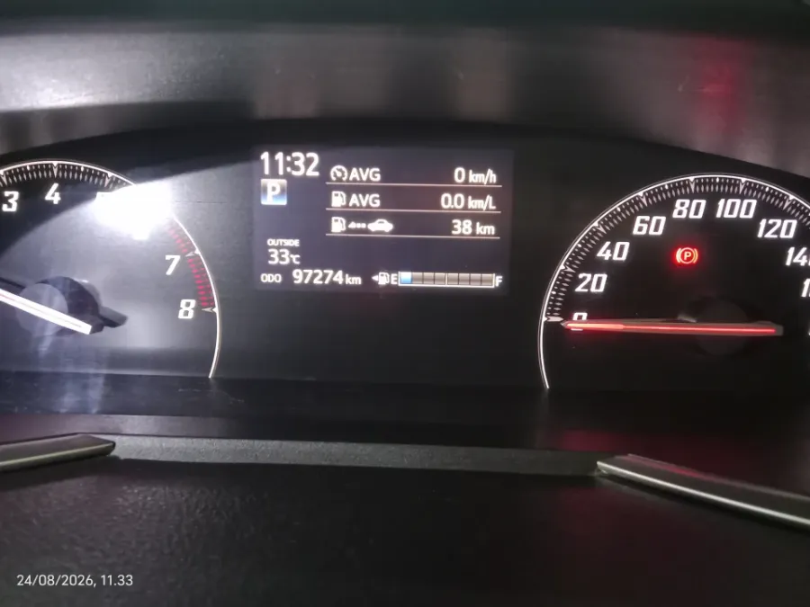 Foto Mobil Bekas Odometer Toyota Sienta 1.5 Q tahun 2017