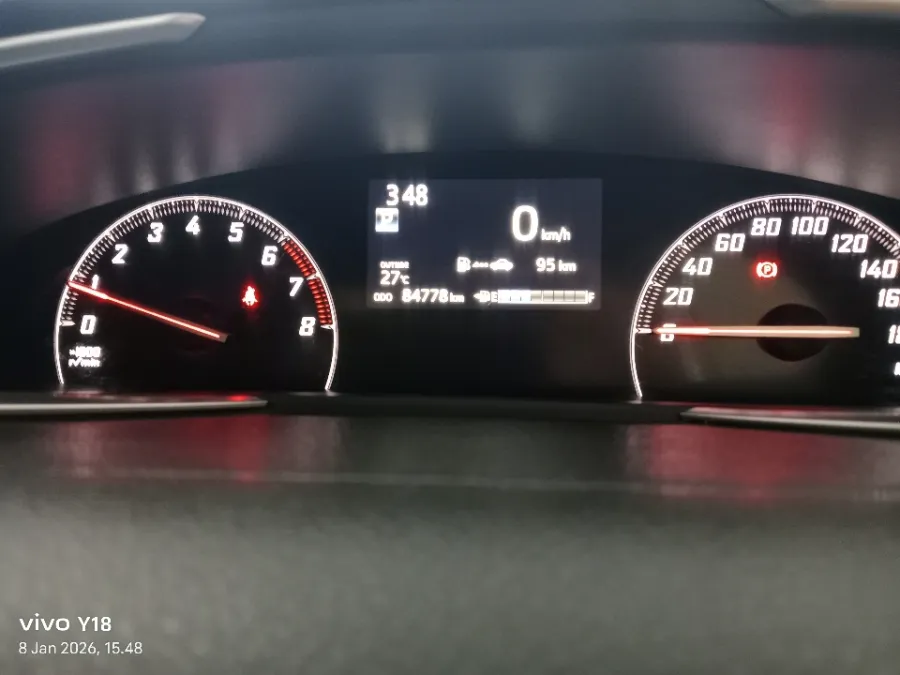 Foto Mobil Bekas Odometer Toyota Sienta 1.5 Q tahun 2018