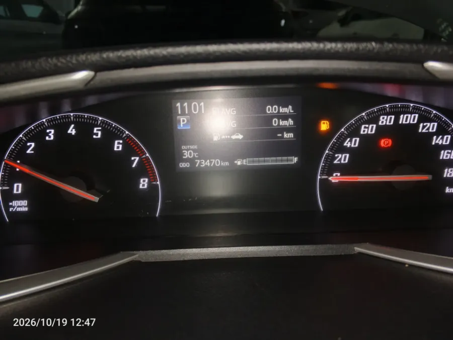 Foto Mobil Bekas Odometer Toyota Sienta 1.5 Q tahun 2018