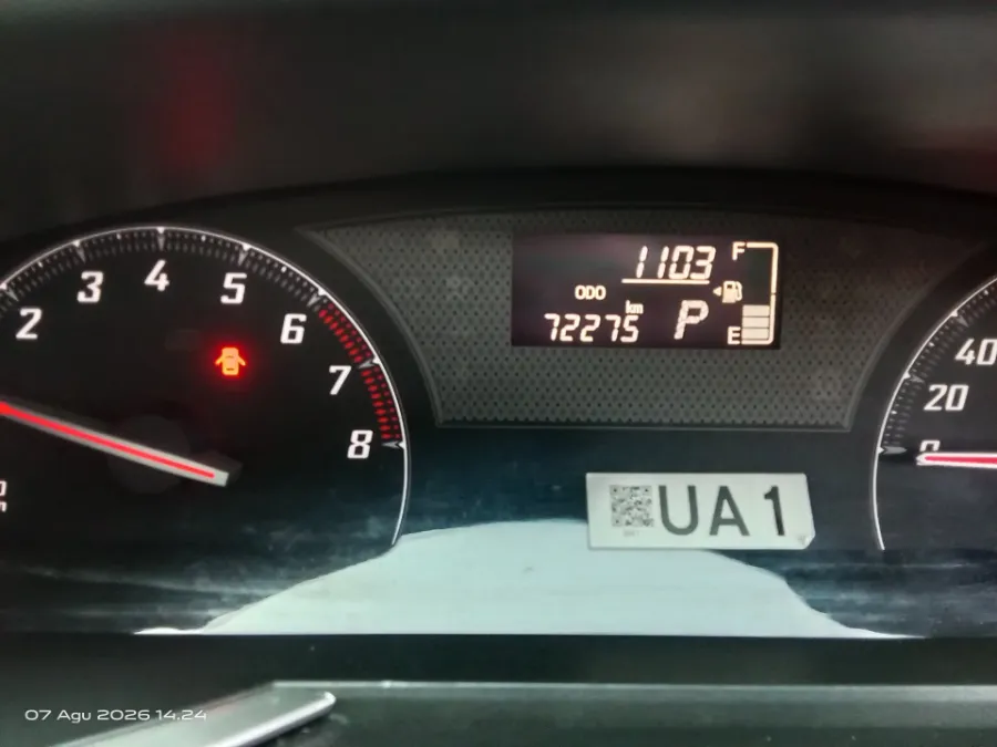 Foto Mobil Bekas Odometer Toyota Sienta 1.5 V tahun 2017