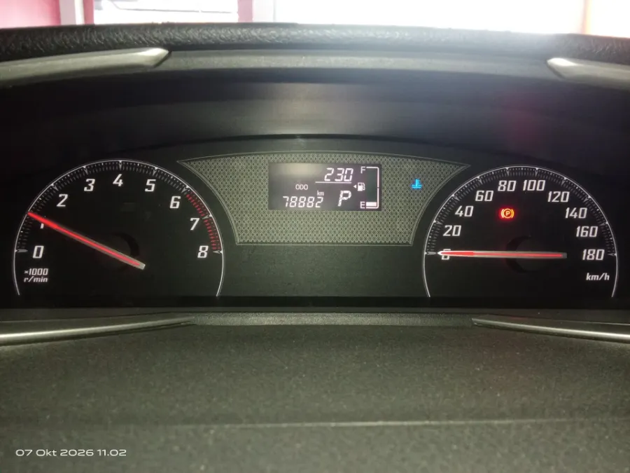Foto Mobil Bekas Odometer Toyota Sienta 1.5 V tahun 2017