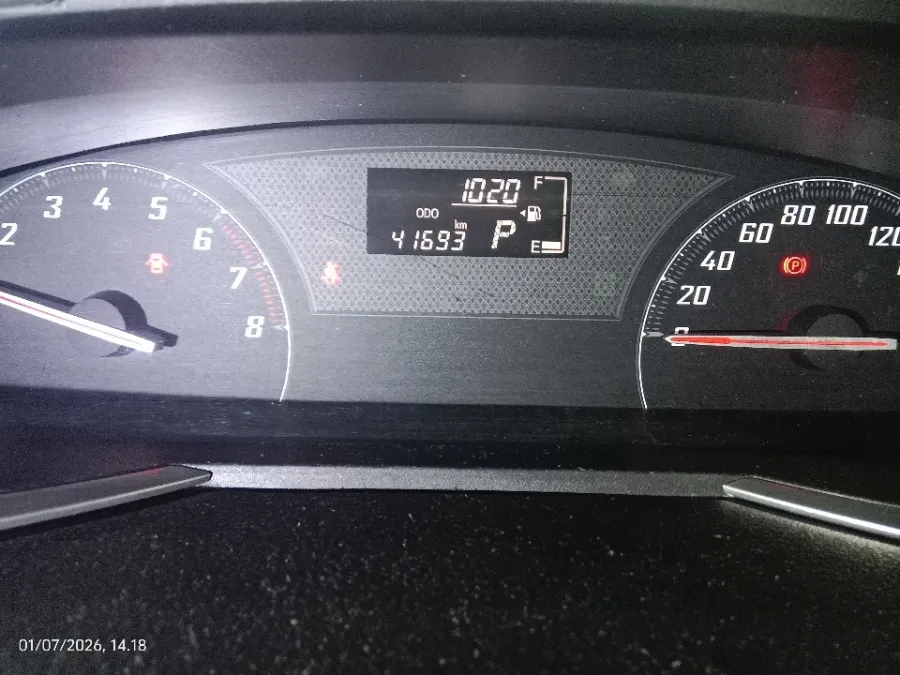 Foto Mobil Bekas Odometer Toyota Sienta 1.5 V tahun 2019