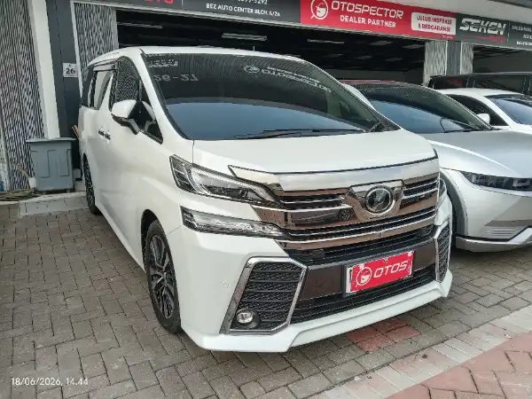 2016 Toyota Vellfire 2.5 G