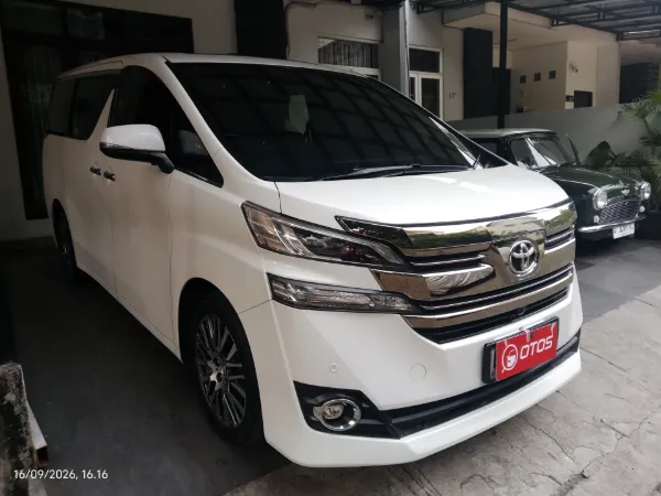2016 Toyota Vellfire 2.5 G