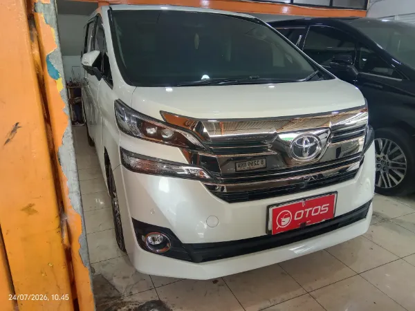 2017 Toyota Vellfire 2.5 G