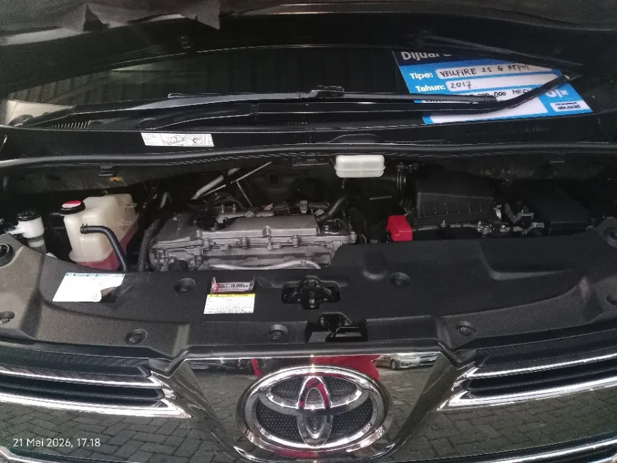 Foto Mobil Bekas Mesin Toyota Vellfire 2.5 G tahun 2017