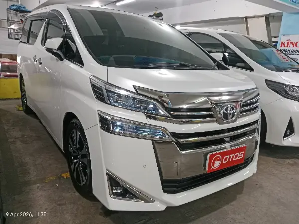 2018 Toyota Vellfire 2.5 G