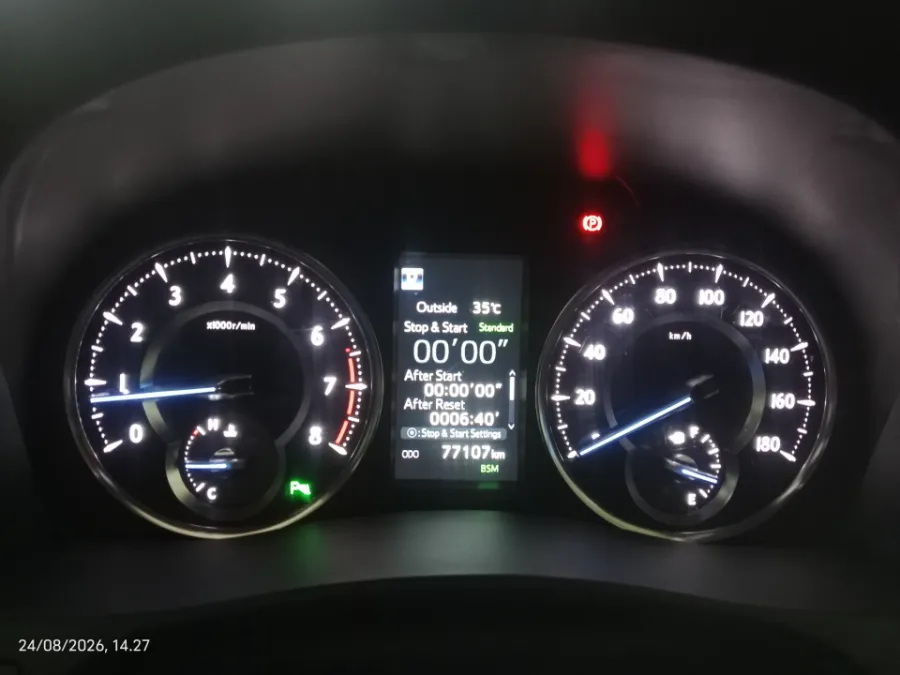 Foto Mobil Bekas Odometer Toyota Vellfire 2.5 G tahun 2019