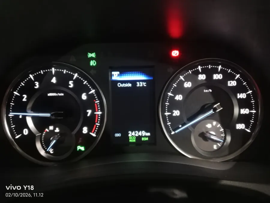 Foto Mobil Bekas Odometer Toyota Vellfire 2.5 G tahun 2019