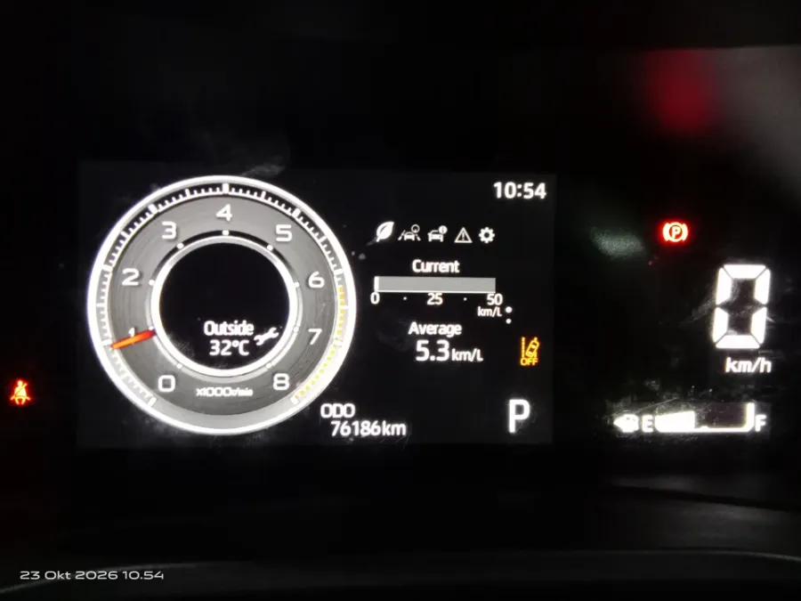 Foto Mobil Bekas Odometer Toyota Veloz 1.5 Q tahun 2021