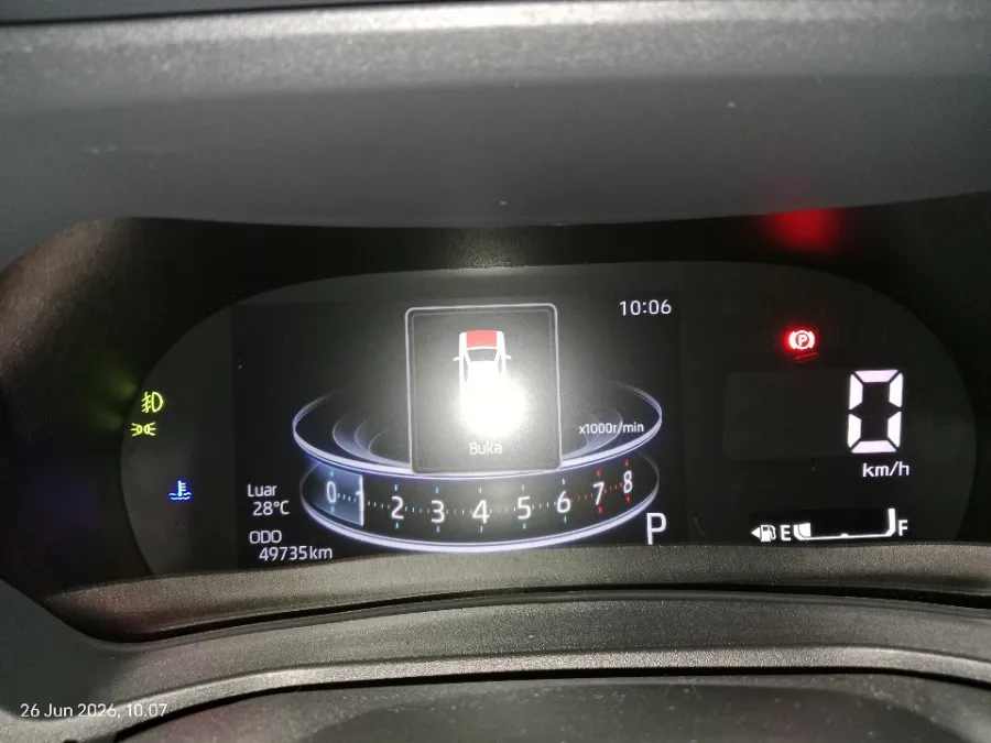 Foto Mobil Bekas Odometer Toyota Veloz 1.5 Q tahun 2022
