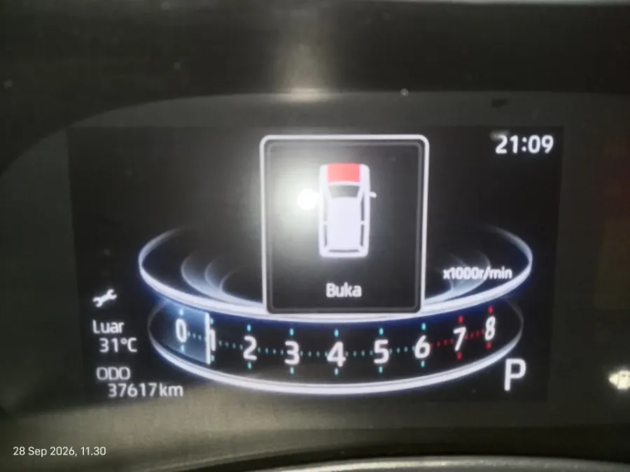 Foto Mobil Bekas Odometer Toyota Veloz 1.5 Q tahun 2024