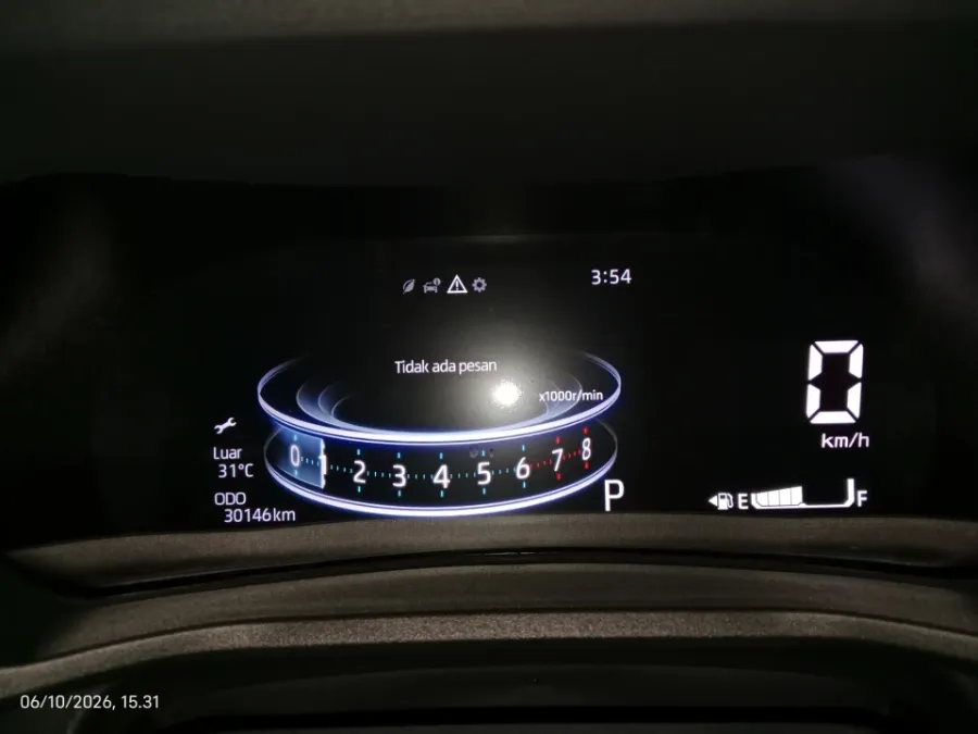 Foto Mobil Bekas Odometer Toyota Veloz 1.5 Q tahun 2024