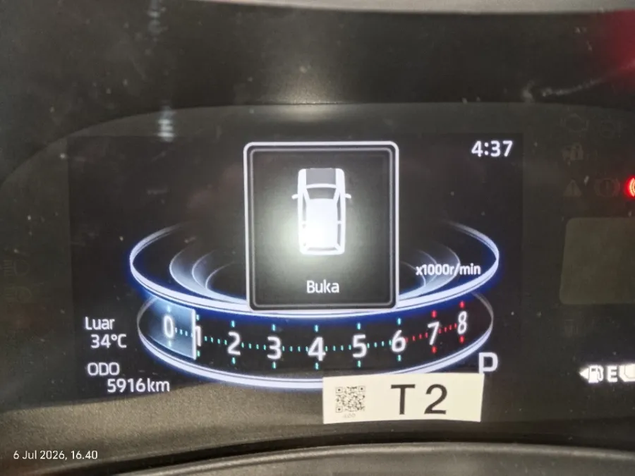 Foto Mobil Bekas Odometer Toyota Veloz 1.5 Q tahun 2025