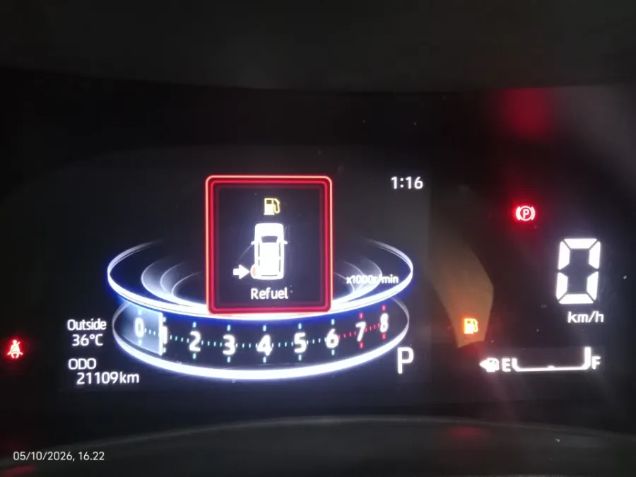 Foto Mobil Bekas Odometer Toyota Veloz 1.5 Q TSS tahun 2021