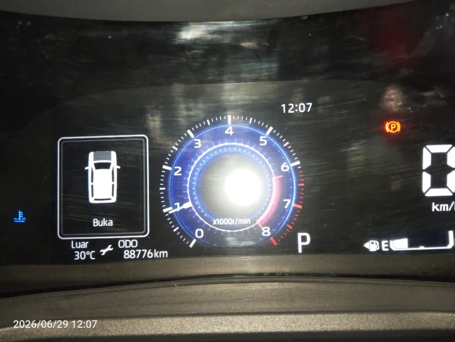 Foto Mobil Bekas Odometer Toyota Veloz 1.5 Q TSS tahun 2022