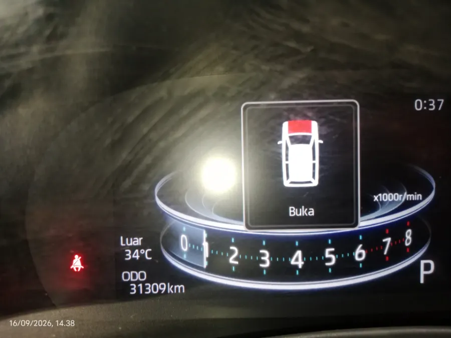 Foto Mobil Bekas Odometer Toyota Veloz 1.5 Q TSS tahun 2022