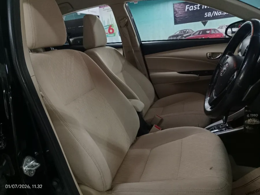 Foto Mobil Bekas Kabin Depan Toyota Vios 1.5 G tahun 2020