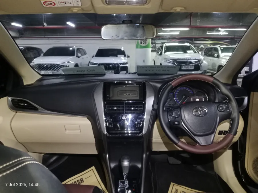 Foto Mobil Bekas Dashboard Toyota Vios 1.5 G tahun 2021