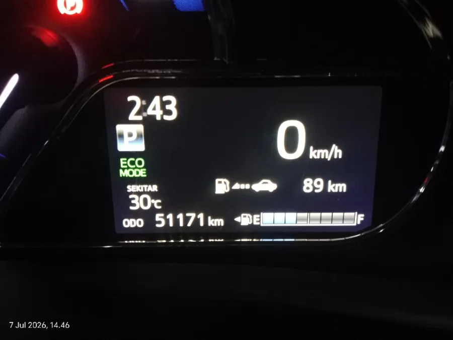 Foto Mobil Bekas Odometer Toyota Vios 1.5 G tahun 2021