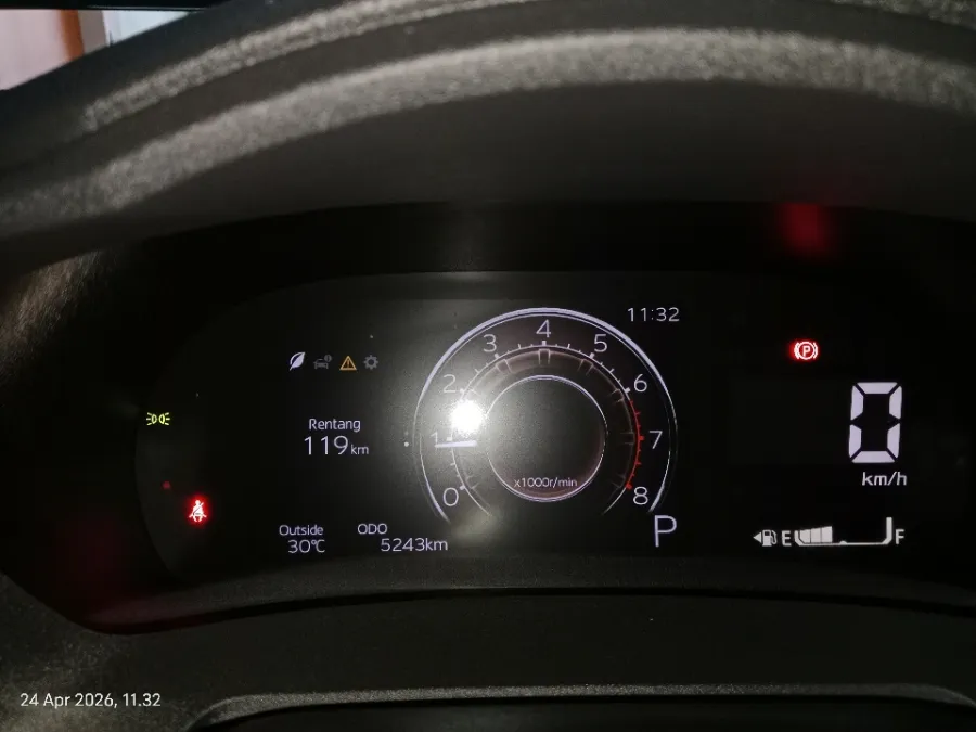 Foto Mobil Bekas Odometer Toyota Vios 1.5 G tahun 2025
