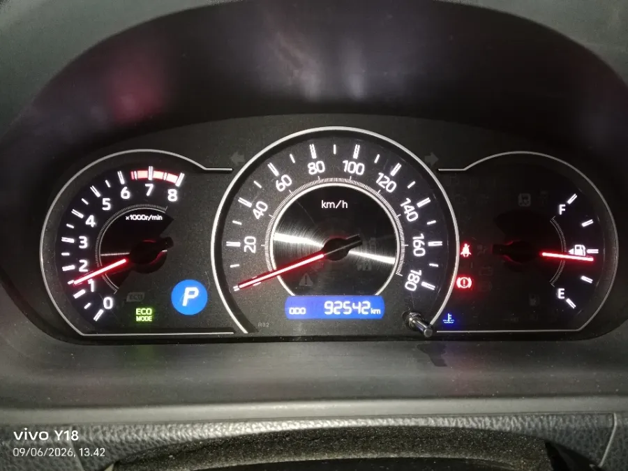 Foto Mobil Bekas Odometer Toyota Voxy 2.0 tahun 2018