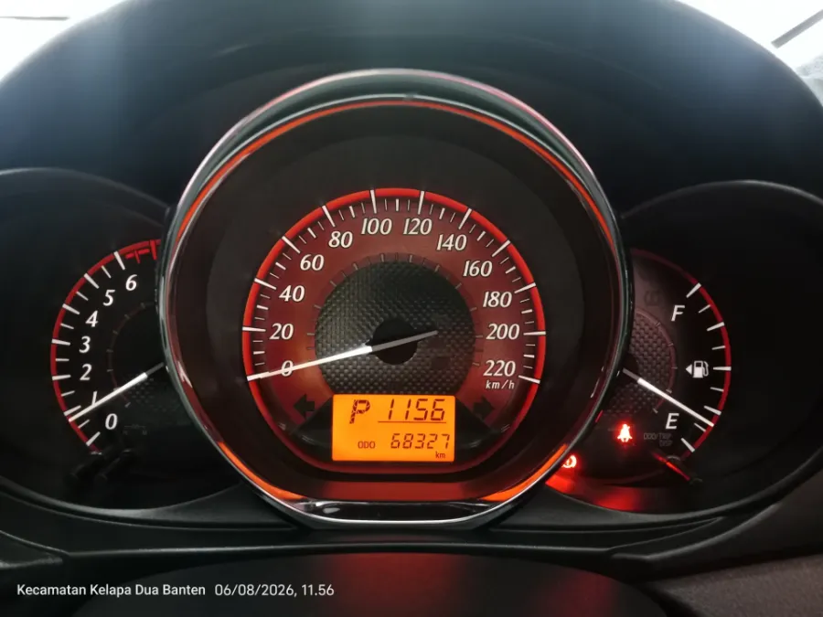 Foto Mobil Bekas Odometer Toyota Yaris 1.5 G tahun 2017