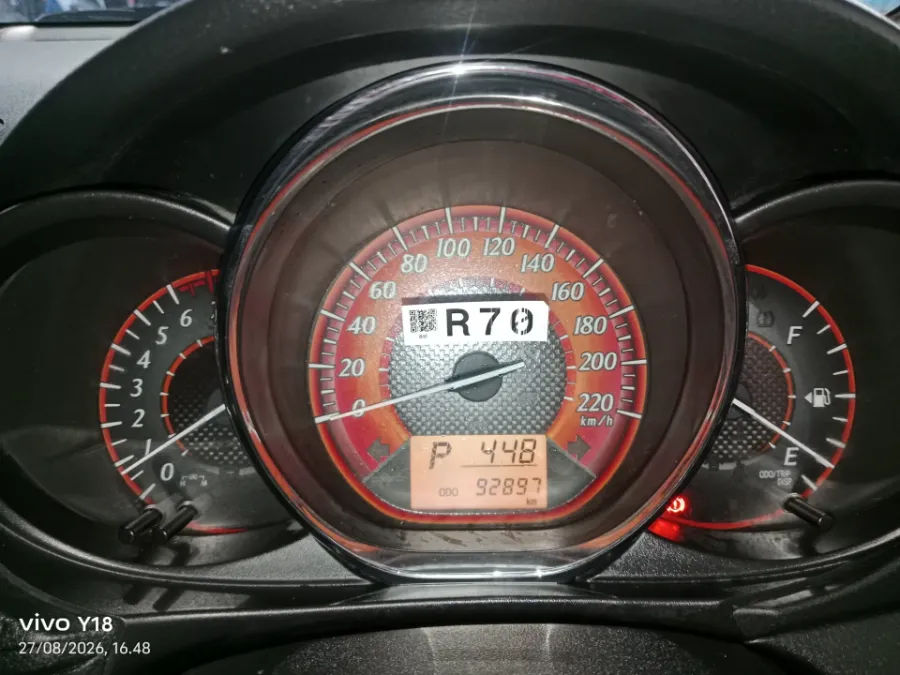 Foto Mobil Bekas Odometer Toyota Yaris 1.5 G tahun 2017