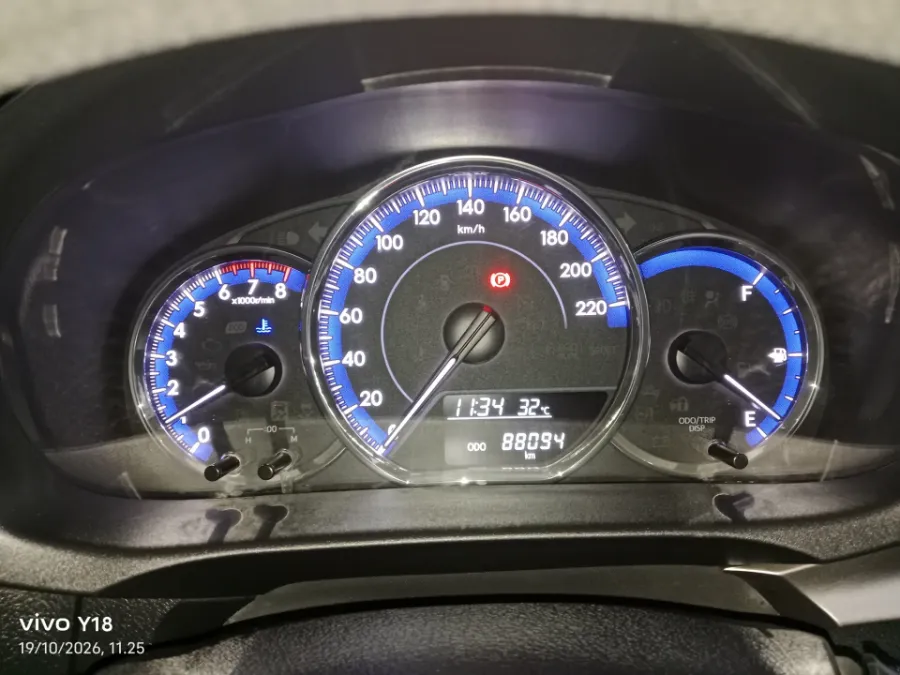 Foto Mobil Bekas Odometer Toyota Yaris 1.5 G tahun 2018