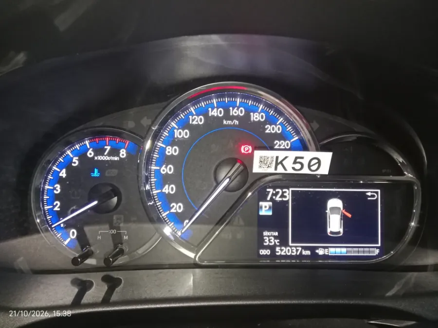 Foto Mobil Bekas Odometer Toyota Yaris 1.5 GR sport tahun 2023