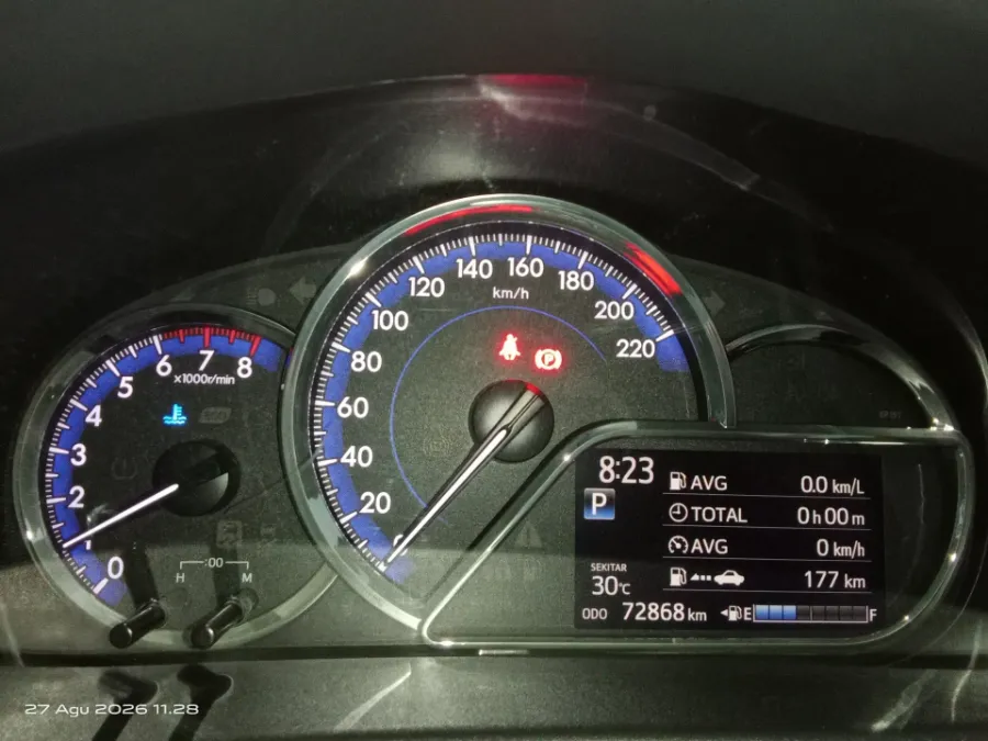 Foto Mobil Bekas Odometer Toyota Yaris 1.5 S tahun 2018