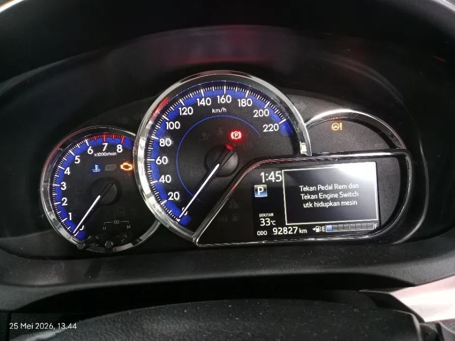 Foto Mobil Bekas Odometer Toyota Yaris 1.5 S tahun 2019