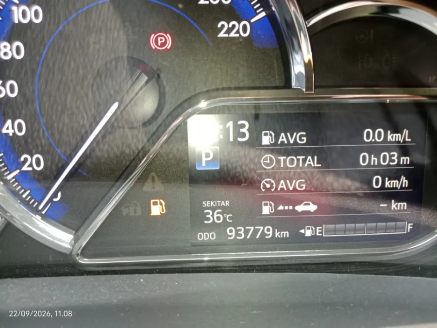 Foto Mobil Bekas Odometer Toyota Yaris 1.5 S tahun 2019